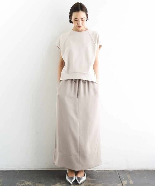 MICHEL KLEIN / ミッシェルクラン カットソー | オーガニックコットン フレンチスリーブプルオーバー | 詳細10