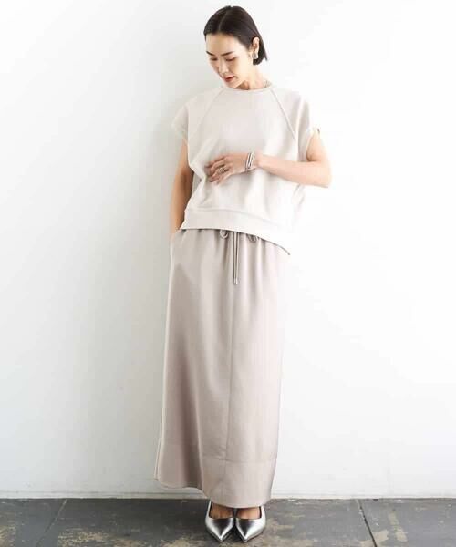 MICHEL KLEIN / ミッシェルクラン カットソー | オーガニックコットン フレンチスリーブプルオーバー | 詳細13