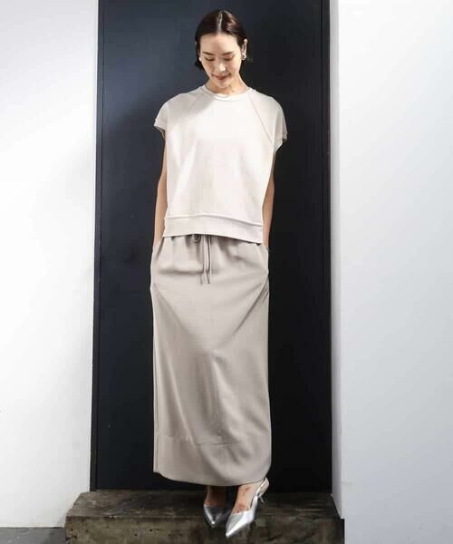 MICHEL KLEIN / ミッシェルクラン カットソー | オーガニックコットン フレンチスリーブプルオーバー | 詳細17