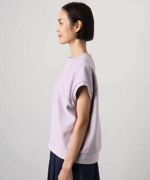 MICHEL KLEIN / ミッシェルクラン カットソー | オーガニックコットン フレンチスリーブプルオーバー | 詳細24