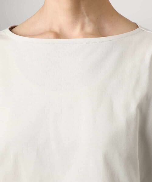 MICHEL KLEIN / ミッシェルクラン カットソー | タックデザイン バスクTシャツ | 詳細15