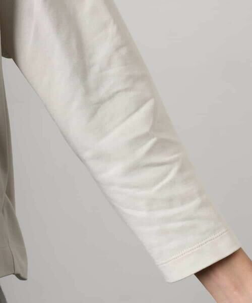 MICHEL KLEIN / ミッシェルクラン カットソー | タックデザイン バスクTシャツ | 詳細16