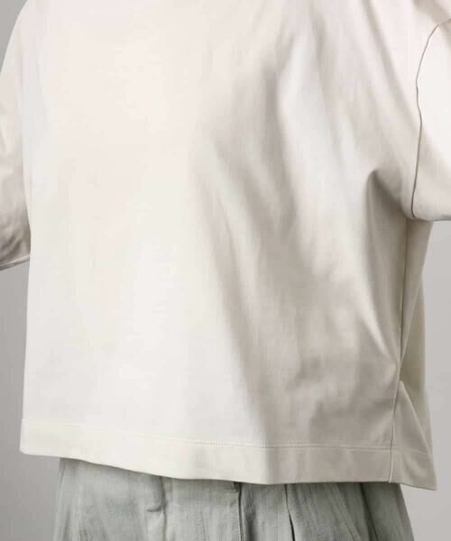 MICHEL KLEIN / ミッシェルクラン カットソー | タックデザイン バスクTシャツ | 詳細17