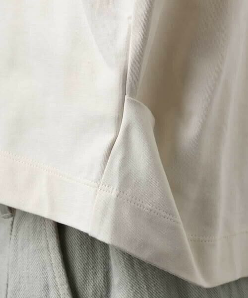 MICHEL KLEIN / ミッシェルクラン カットソー | タックデザイン バスクTシャツ | 詳細18
