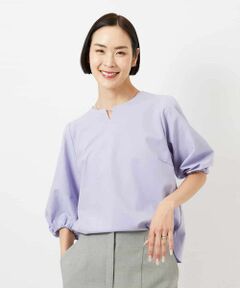 MICHEL KLEIN / ミッシェルクラン カットソー | 異素材スリーブカットソー