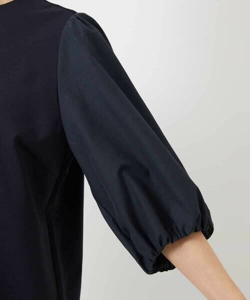MICHEL KLEIN / ミッシェルクラン カットソー | 異素材スリーブカットソー | 詳細22