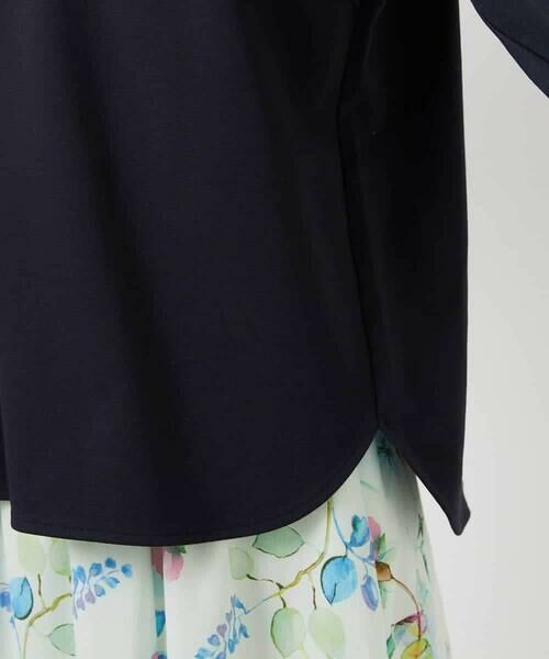 MICHEL KLEIN / ミッシェルクラン カットソー | 異素材スリーブカットソー | 詳細23