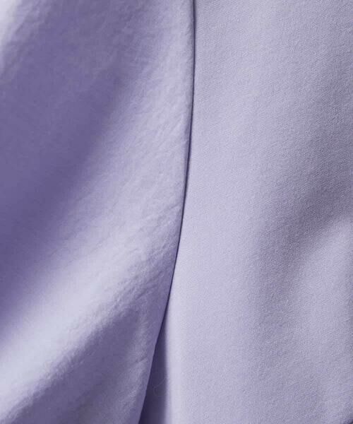 MICHEL KLEIN / ミッシェルクラン カットソー | 異素材スリーブカットソー | 詳細25