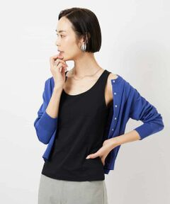 MICHEL KLEIN / ミッシェルクラン カットソー | [遮熱効果素材]タンクトップ