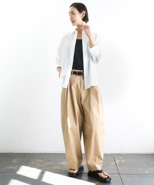 MICHEL KLEIN / ミッシェルクラン カットソー | [遮熱効果素材]タンクトップ | 詳細10