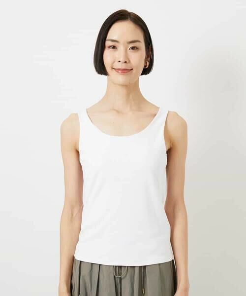 MICHEL KLEIN / ミッシェルクラン カットソー | [遮熱効果素材]タンクトップ | 詳細11