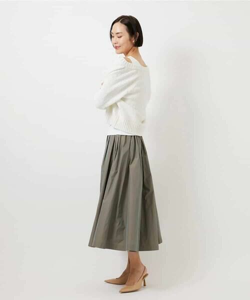 MICHEL KLEIN / ミッシェルクラン カットソー | [遮熱効果素材]タンクトップ | 詳細4