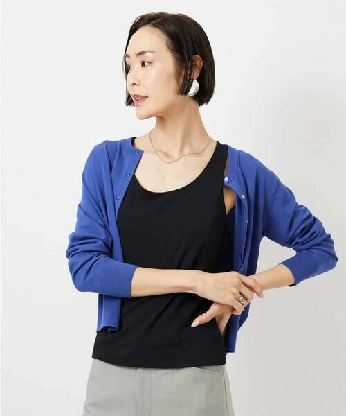 MICHEL KLEIN / ミッシェルクラン カットソー | [遮熱効果素材]タンクトップ | 詳細5