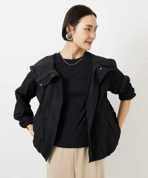 MICHEL KLEIN / ミッシェルクラン カットソー | [遮熱効果素材]クリーンシルエットTシャツ | 詳細5