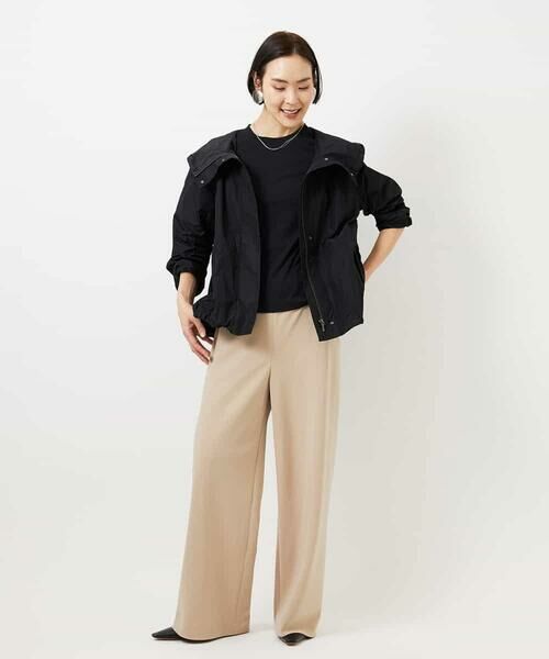 MICHEL KLEIN / ミッシェルクラン カットソー | [遮熱効果素材]クリーンシルエットTシャツ | 詳細7