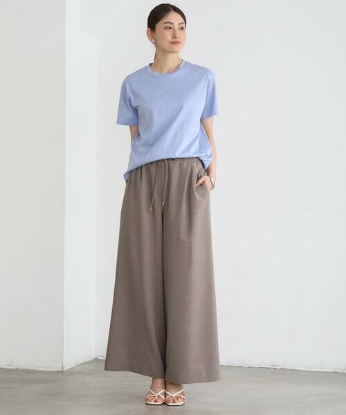 MICHEL KLEIN / ミッシェルクラン カットソー | ミニマルロゴTシャツ | 詳細13