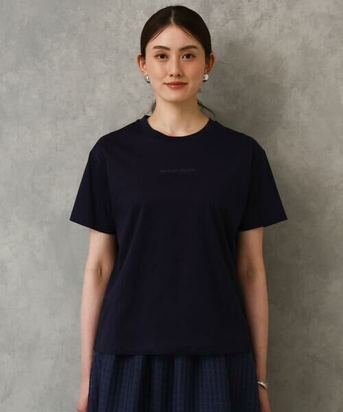 MICHEL KLEIN / ミッシェルクラン カットソー | ミニマルロゴTシャツ | 詳細20