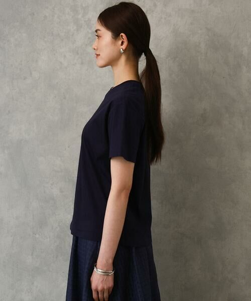 MICHEL KLEIN / ミッシェルクラン カットソー | ミニマルロゴTシャツ | 詳細21