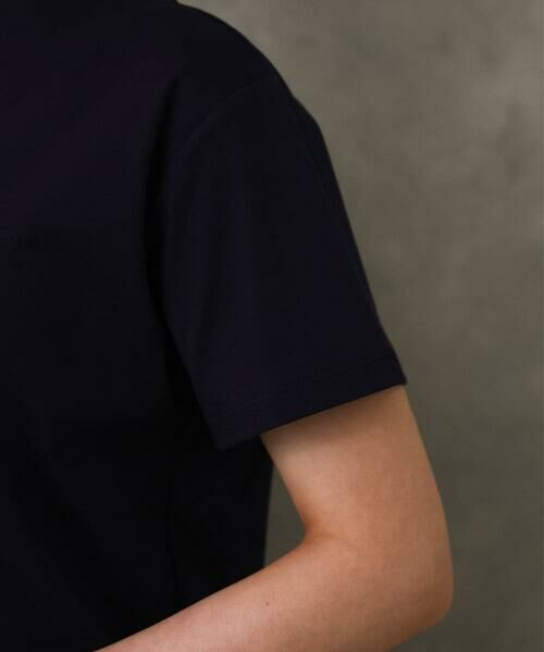 MICHEL KLEIN / ミッシェルクラン カットソー | ミニマルロゴTシャツ | 詳細24