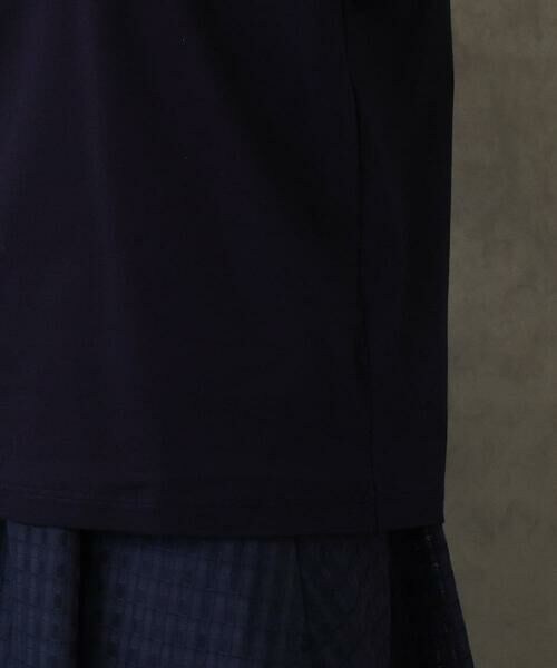 MICHEL KLEIN / ミッシェルクラン カットソー | ミニマルロゴTシャツ | 詳細25