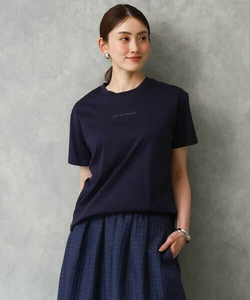 MICHEL KLEIN / ミッシェルクラン カットソー | ミニマルロゴTシャツ | 詳細26