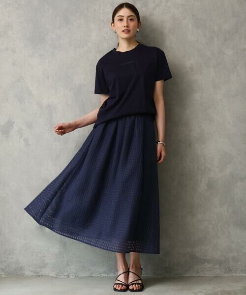 MICHEL KLEIN / ミッシェルクラン カットソー | ミニマルロゴTシャツ | 詳細3