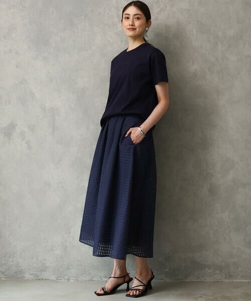 MICHEL KLEIN / ミッシェルクラン カットソー | ミニマルロゴTシャツ | 詳細4