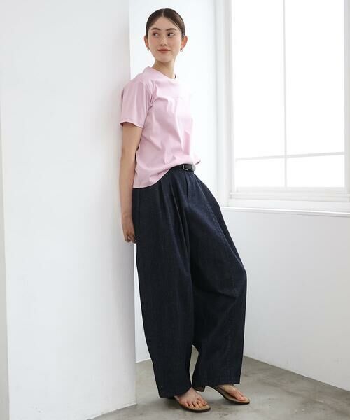 MICHEL KLEIN / ミッシェルクラン カットソー | ミニマルロゴTシャツ | 詳細7