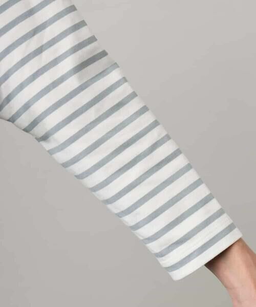 MICHEL KLEIN / ミッシェルクラン カットソー | タックデザイン バスクボーダーTシャツ | 詳細17