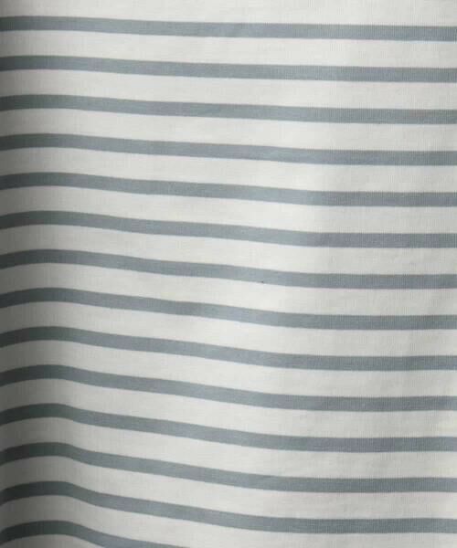 MICHEL KLEIN / ミッシェルクラン カットソー | タックデザイン バスクボーダーTシャツ | 詳細20