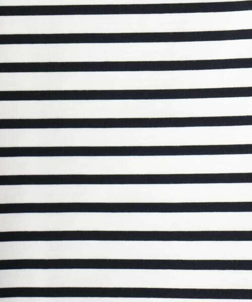 MICHEL KLEIN / ミッシェルクラン カットソー | タックデザイン バスクボーダーTシャツ | 詳細21