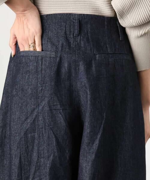 MICHEL KLEIN / ミッシェルクラン チノ・ワークパンツ | [セットアップ対応]デニムバレルパンツ | 詳細18