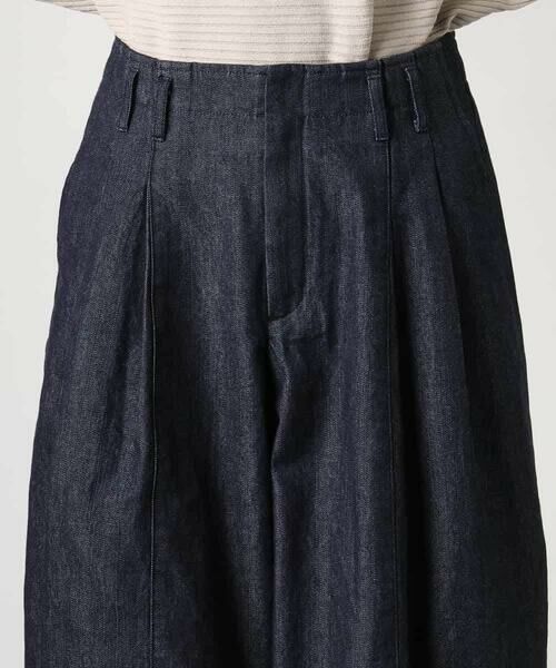 MICHEL KLEIN / ミッシェルクラン チノ・ワークパンツ | [セットアップ対応]デニムバレルパンツ | 詳細19