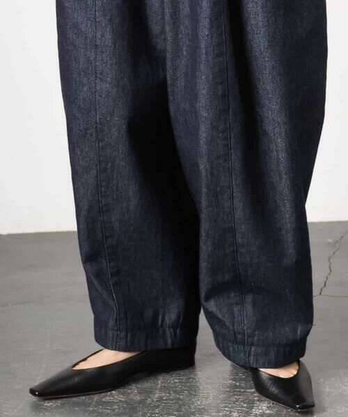 MICHEL KLEIN / ミッシェルクラン チノ・ワークパンツ | [セットアップ対応]デニムバレルパンツ | 詳細21