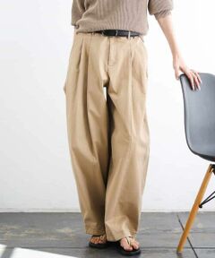 MICHEL KLEIN / ミッシェルクラン チノ・ワークパンツ | チノバレルパンツ