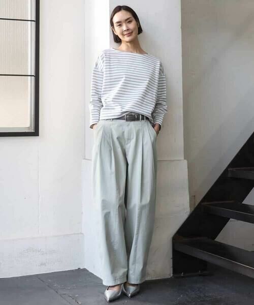 MICHEL KLEIN / ミッシェルクラン チノ・ワークパンツ | チノバレルパンツ | 詳細19