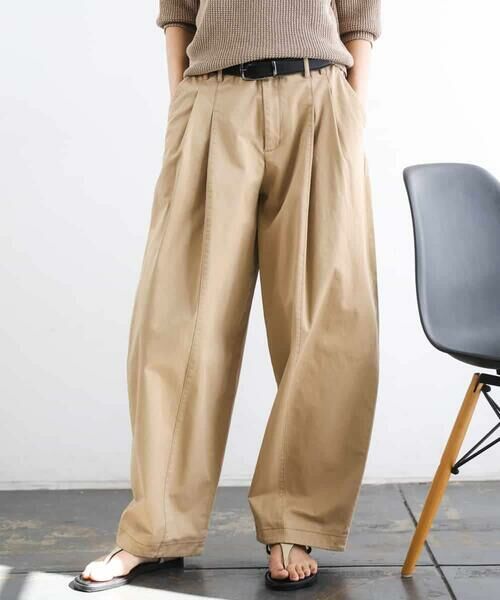 MICHEL KLEIN / ミッシェルクラン チノ・ワークパンツ | チノバレルパンツ | 詳細2