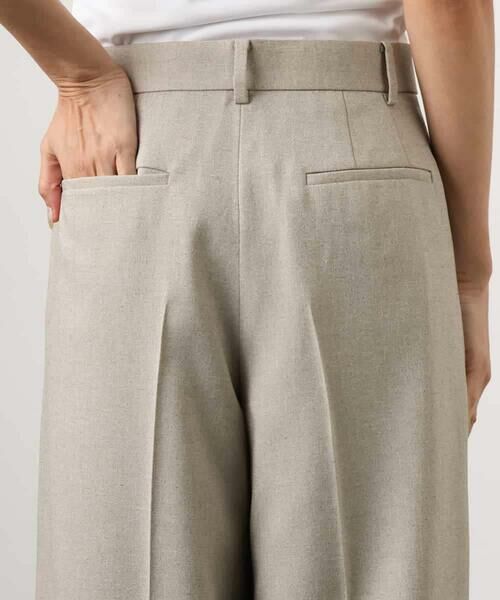 MICHEL KLEIN / ミッシェルクラン その他パンツ | [セットアップ対応]ツイードライク　ワイドパンツ | 詳細27