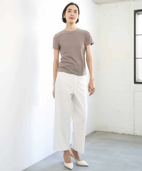 MICHEL KLEIN / ミッシェルクラン その他パンツ | [定番人気]ドライストレッチワイドパンツ | 詳細12