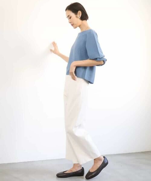 MICHEL KLEIN / ミッシェルクラン その他パンツ | [定番人気]ドライストレッチワイドパンツ | 詳細18