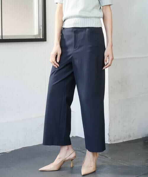 MICHEL KLEIN / ミッシェルクラン その他パンツ | [定番人気]ドライストレッチワイドパンツ | 詳細21