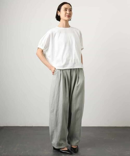 MICHEL KLEIN / ミッシェルクラン チノ・ワークパンツ | [セットアップ対応]デニムバレルパンツ | 詳細16