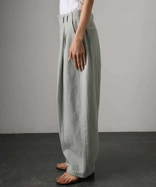 MICHEL KLEIN / ミッシェルクラン チノ・ワークパンツ | [セットアップ対応]デニムバレルパンツ | 詳細26