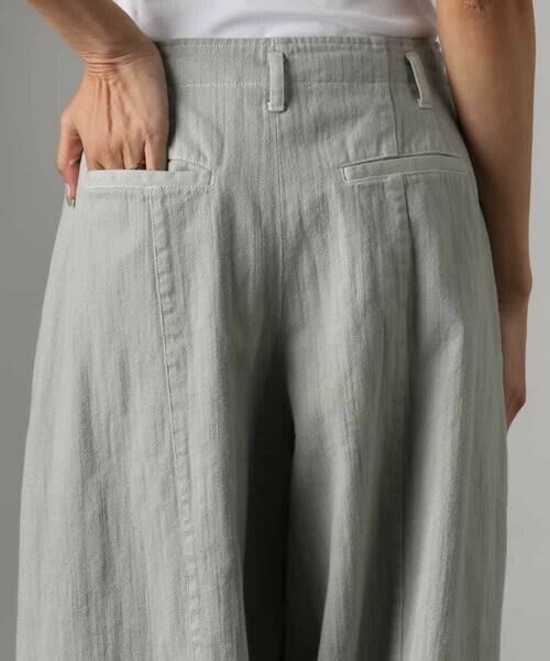 MICHEL KLEIN / ミッシェルクラン チノ・ワークパンツ | [セットアップ対応]デニムバレルパンツ | 詳細28