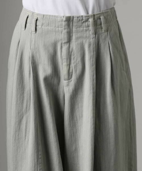 MICHEL KLEIN / ミッシェルクラン チノ・ワークパンツ | [セットアップ対応]デニムバレルパンツ | 詳細29