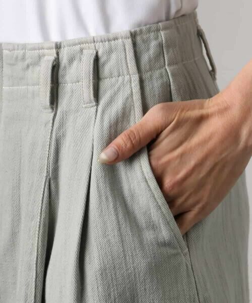 MICHEL KLEIN / ミッシェルクラン チノ・ワークパンツ | [セットアップ対応]デニムバレルパンツ | 詳細30