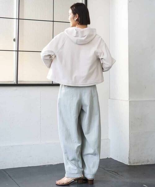 MICHEL KLEIN / ミッシェルクラン チノ・ワークパンツ | [セットアップ対応]デニムバレルパンツ | 詳細8