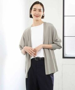 MICHEL KLEIN / ミッシェルクラン カーディガン・ボレロ | ドルマンスリーブ トッパーカーディガン