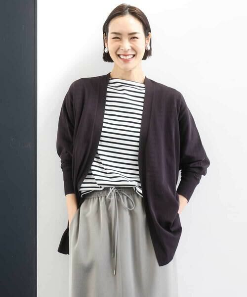 MICHEL KLEIN / ミッシェルクラン カーディガン・ボレロ | ドルマンスリーブ トッパーカーディガン | 詳細11