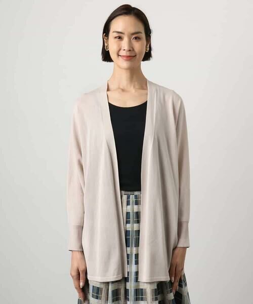 MICHEL KLEIN / ミッシェルクラン カーディガン・ボレロ | ドルマンスリーブ トッパーカーディガン | 詳細15